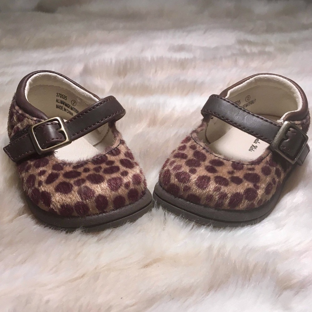 Cheetah Print Koala Kids Shoes